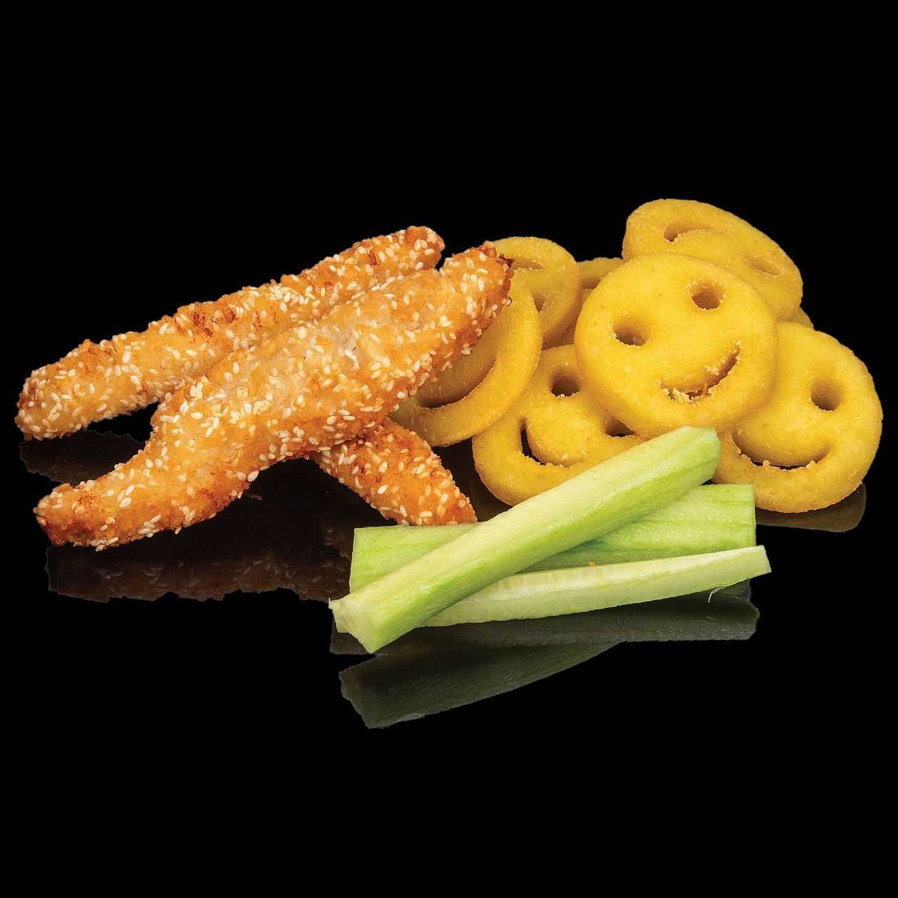 Детско меню Сусам + детски сок (1бр) със сламка