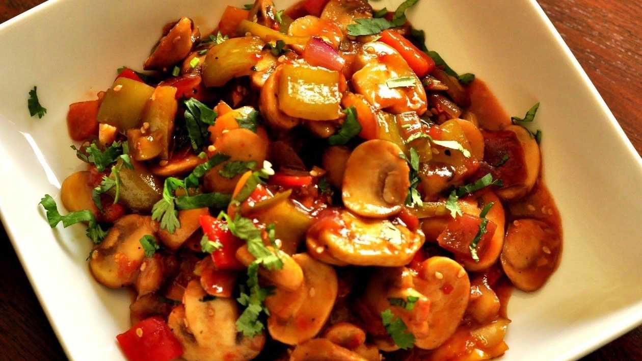 Mushroom Chilli