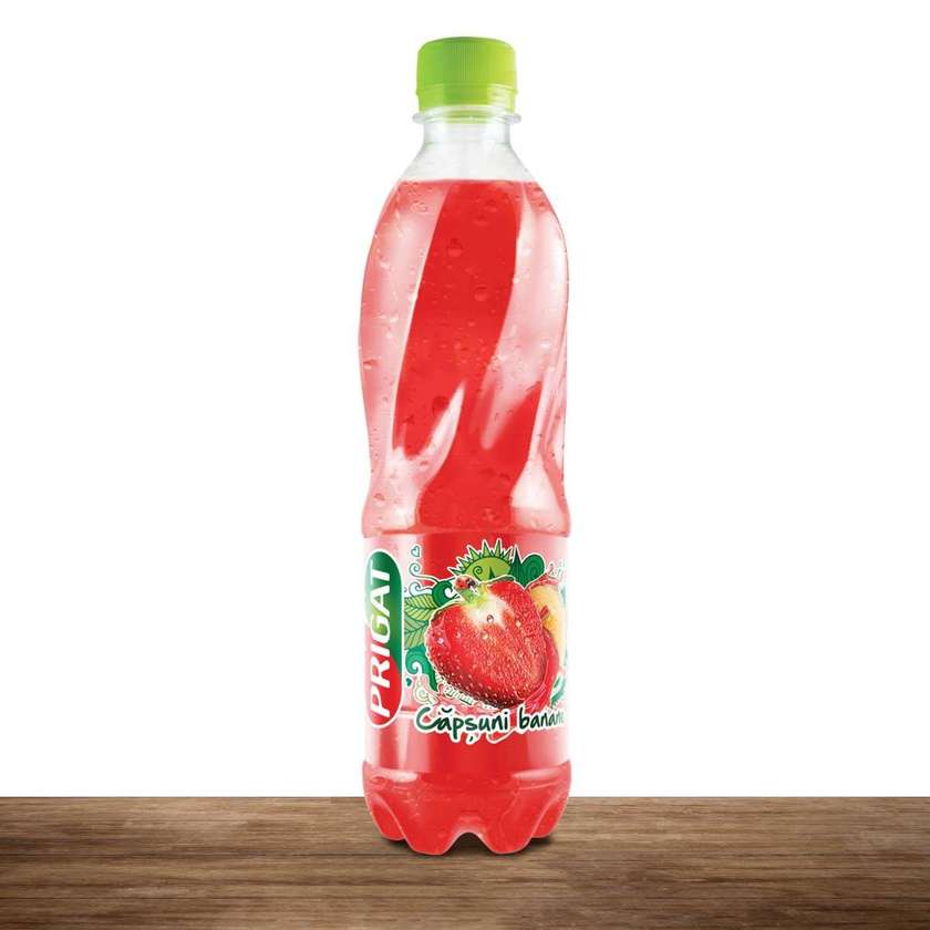 Prigat Capsuni si Banane 0,5L