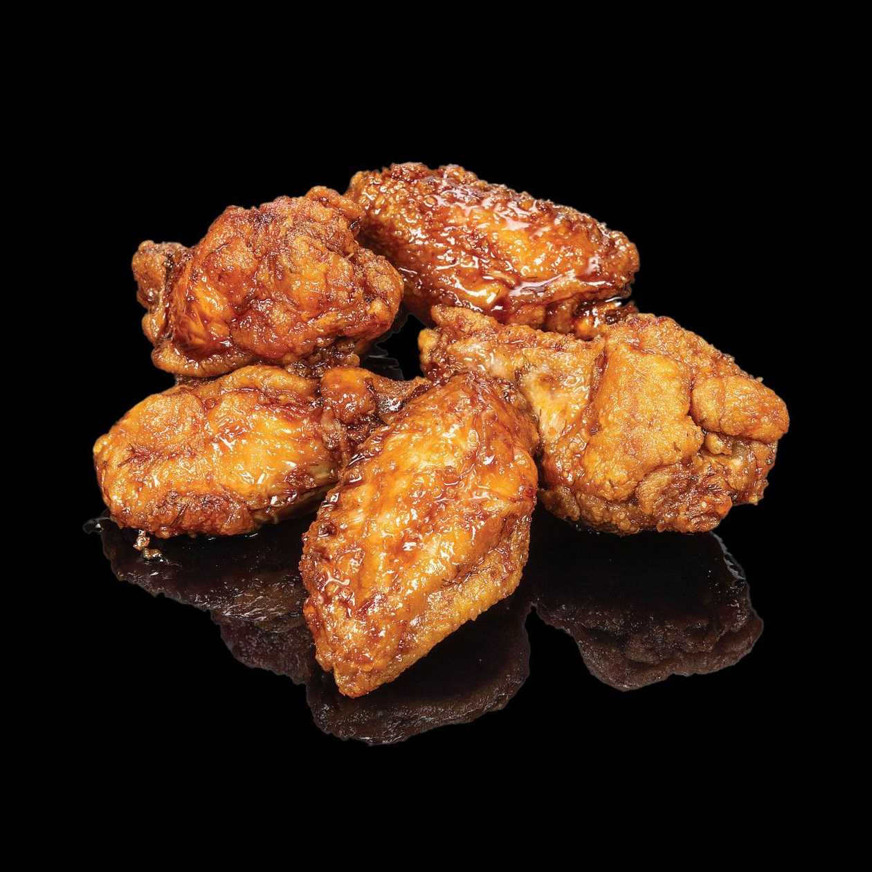 Хрупкави пържени пилешки крилца