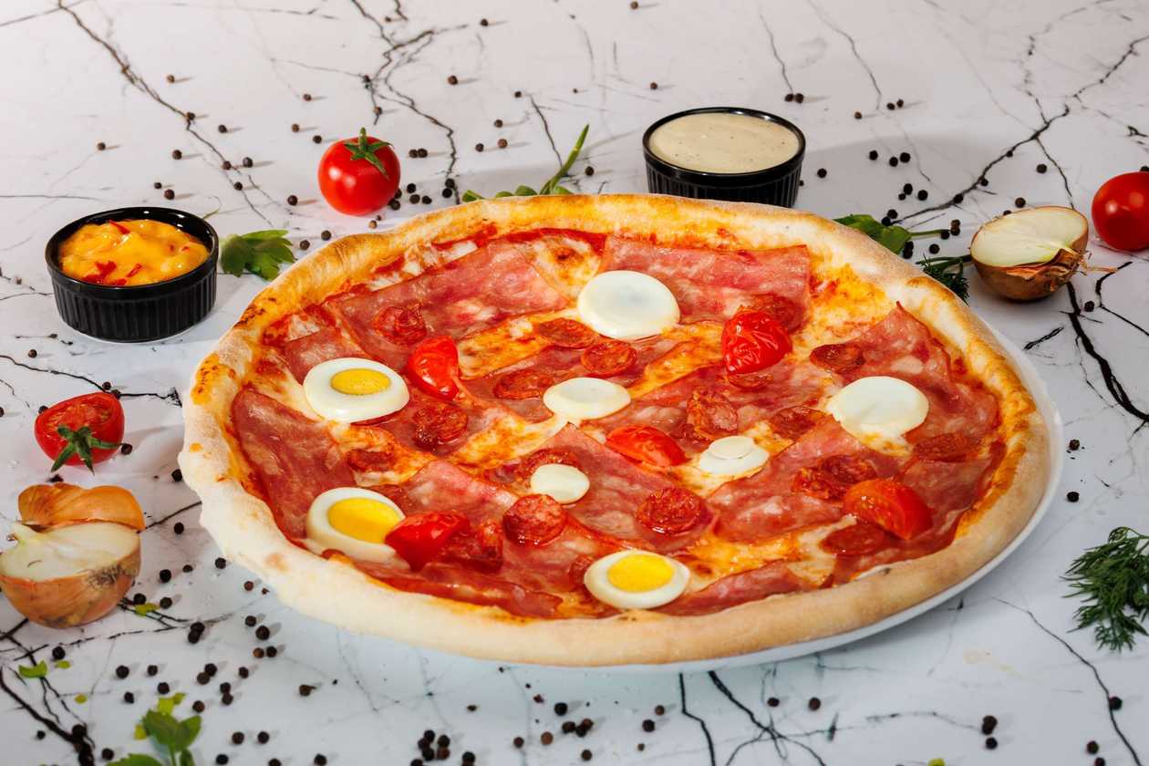 Pizza țigănească medie