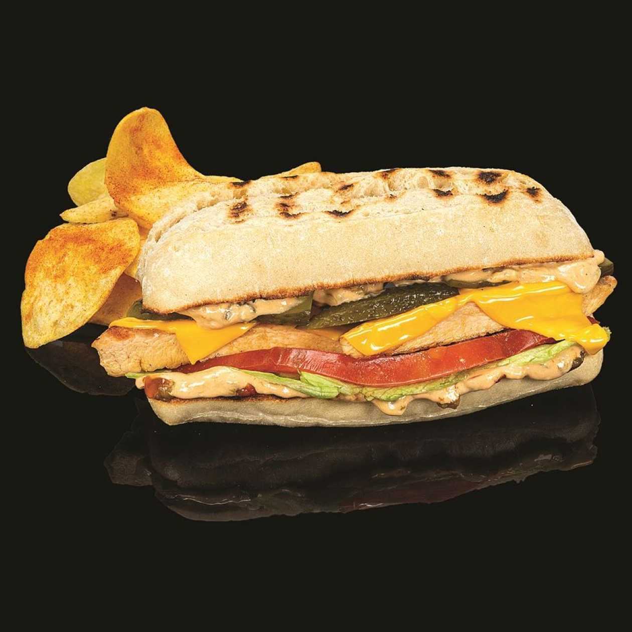 Чабата с пиле