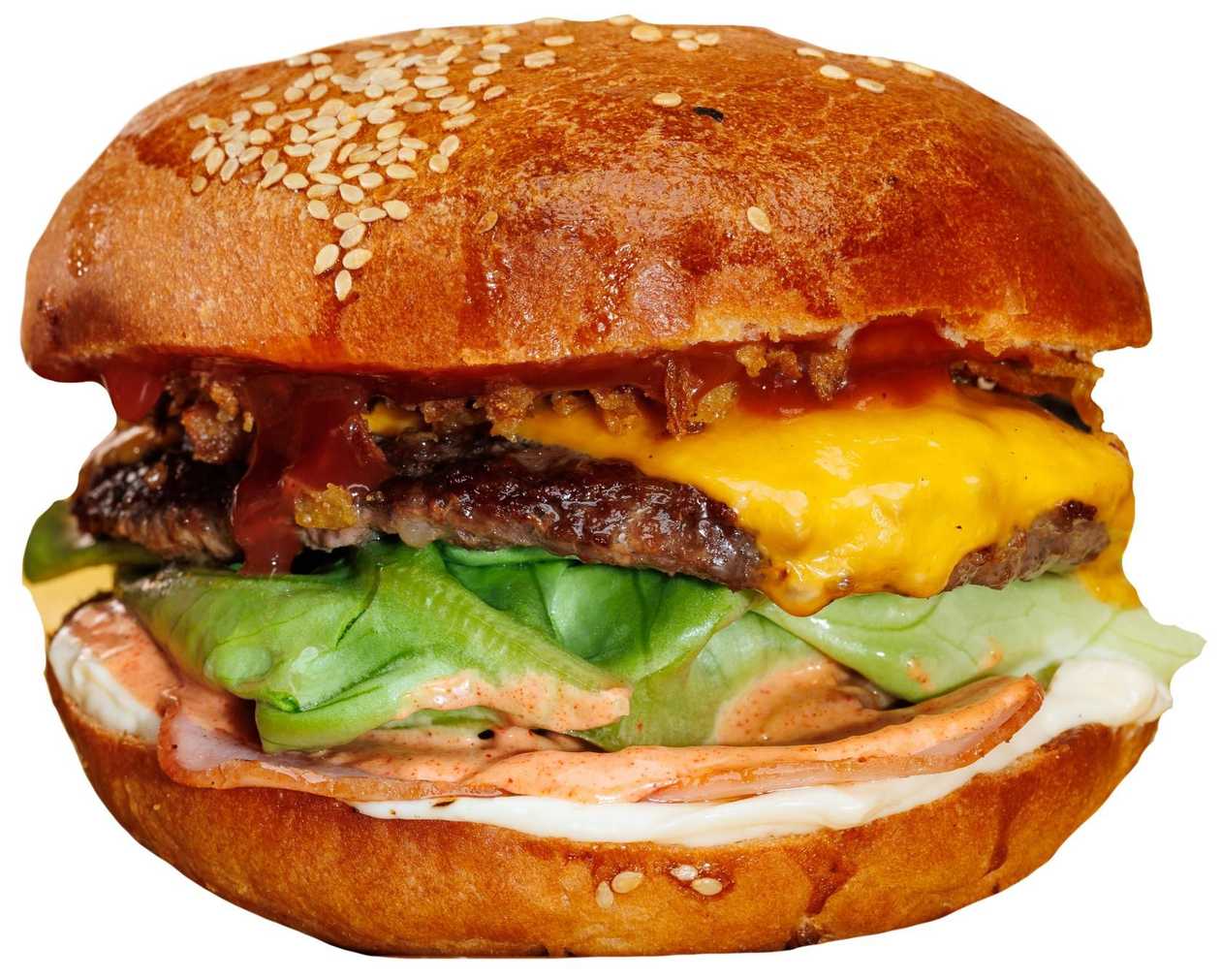 Hamburger Sunca, Carne, Cascaval