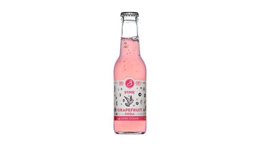 3cents Pink Grapefruit Soda