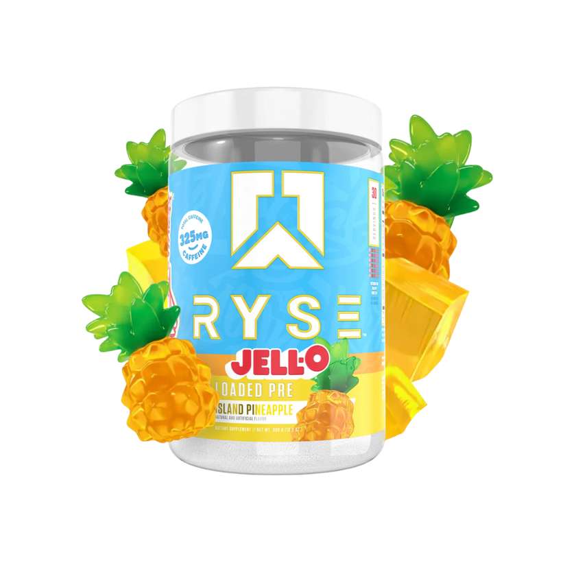 Ryse Loaded Pre (30 Servings) - Jello Island Pineapple