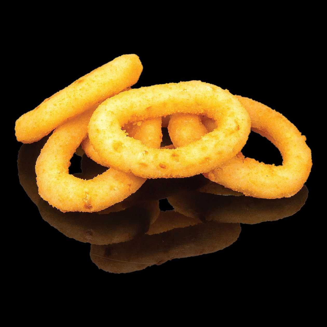 Панирани лучени кръгчета