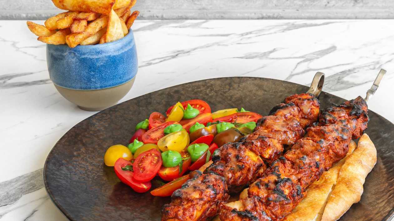 Tandoori-Style Chicken Kebab