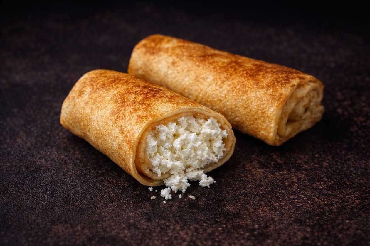 Palačinky s tvarohem (2 ks)