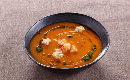 Seafood Cream with Coconut Milk