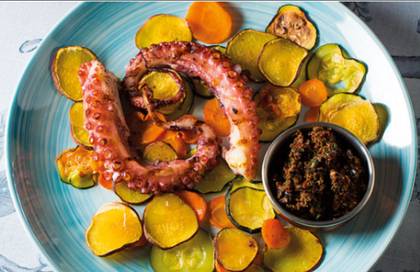 Grilled Octopus Kasa Crioula Style