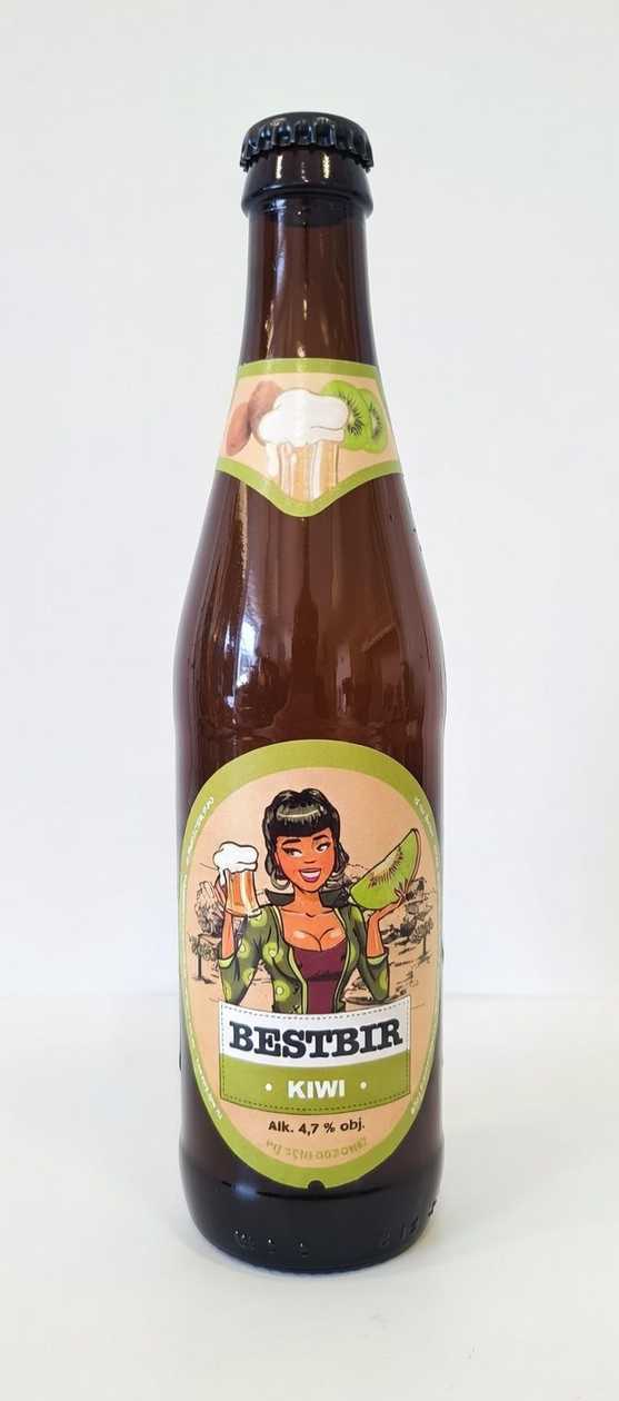0.5 L BESTBIR Kiwi 4.7% ABV
