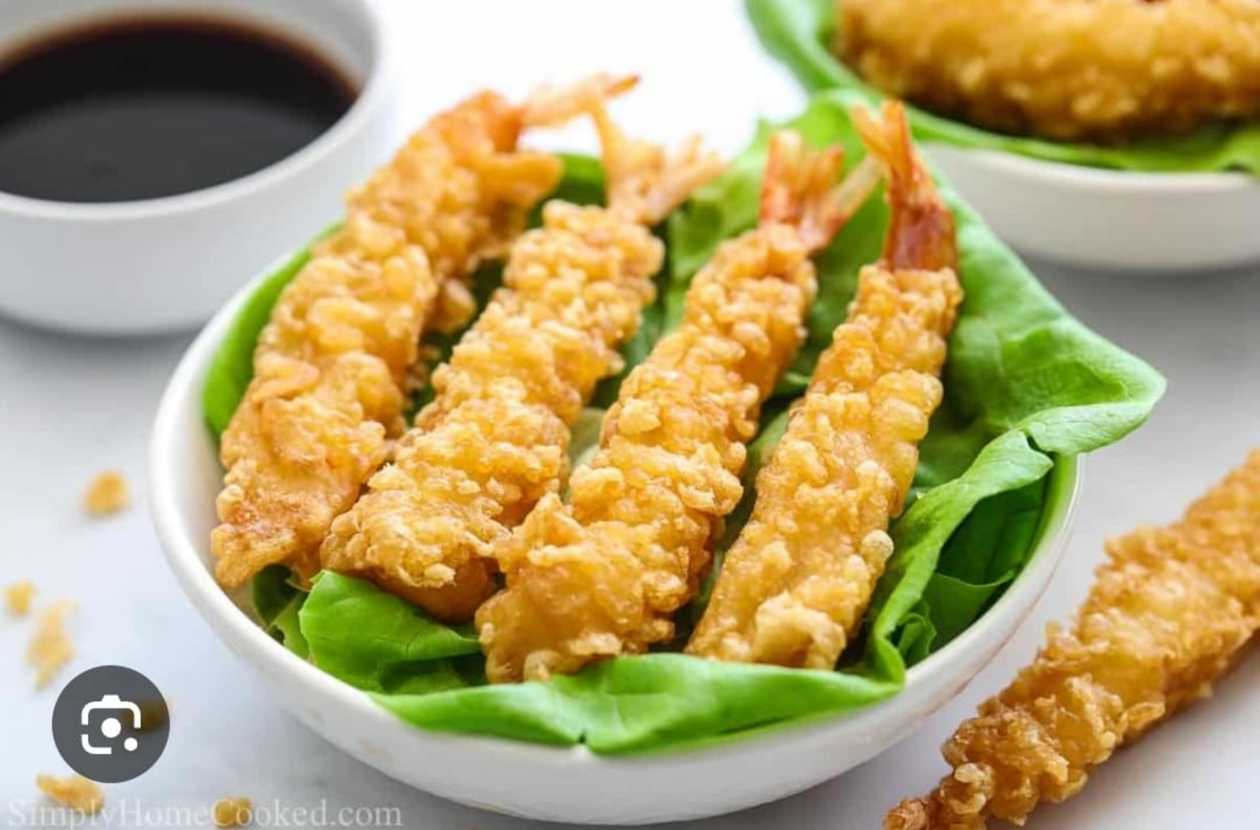 tempura shrimp ( 4 units )