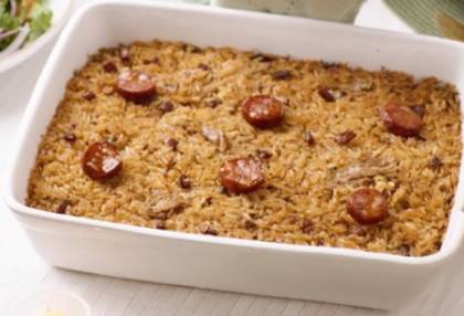 Duck Rice with Spices by Kasa Crioula