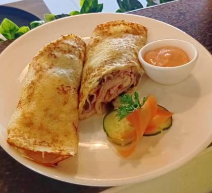 Ham, Cheese and Mushroom