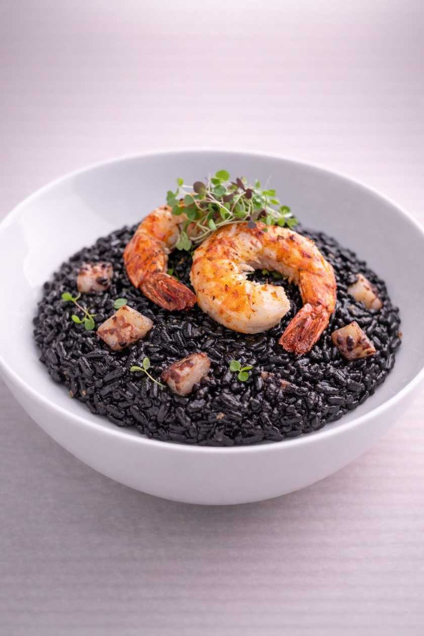 75. Risotto Nero di Seppia