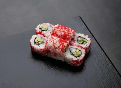 California tobiko krevety