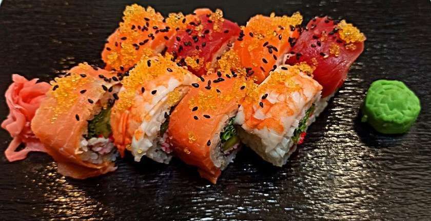 Rainbow roll