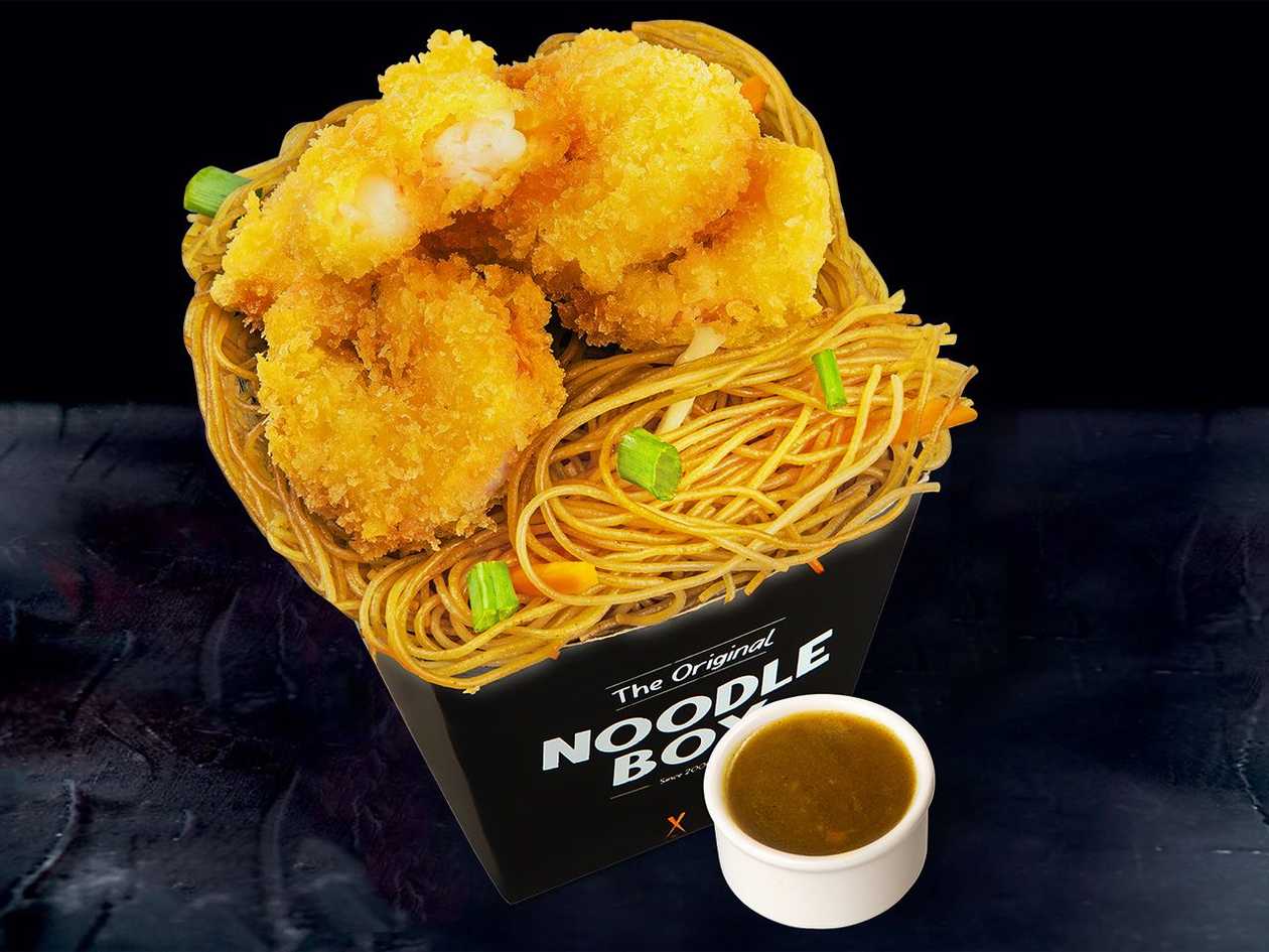 Meniu Noodles creveti pane