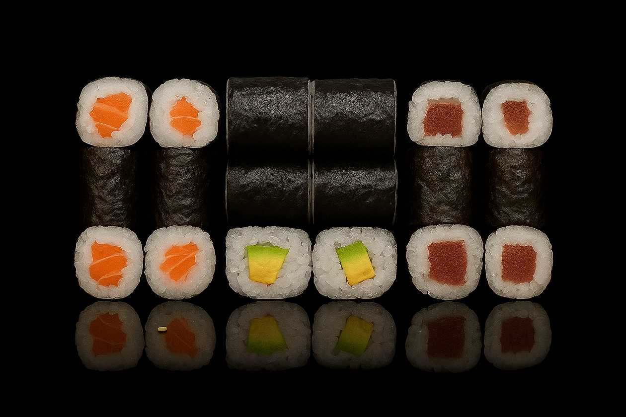 N1. Sushi set 18ks