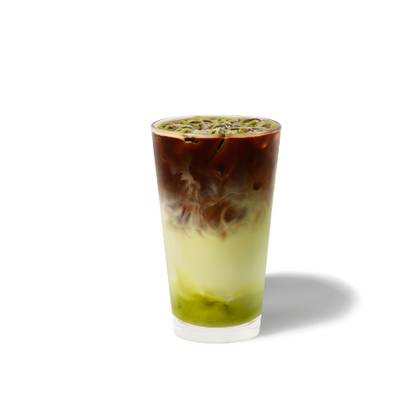 Iced Pistachio Flavour Macchiato