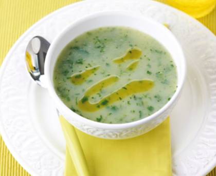 Velvety Cilantro Soup