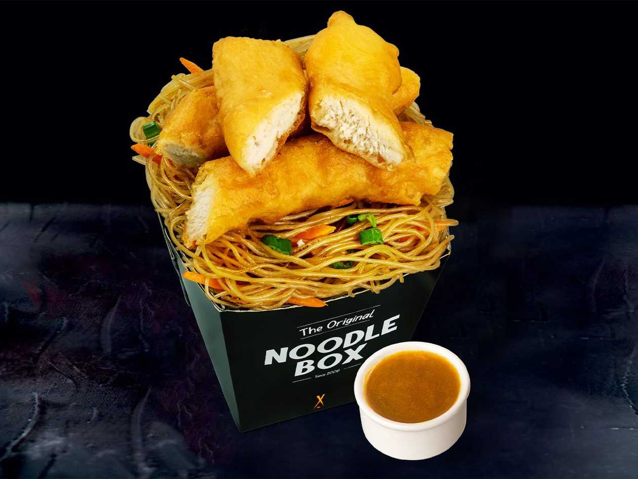 Meniu Noodles pui shanghai