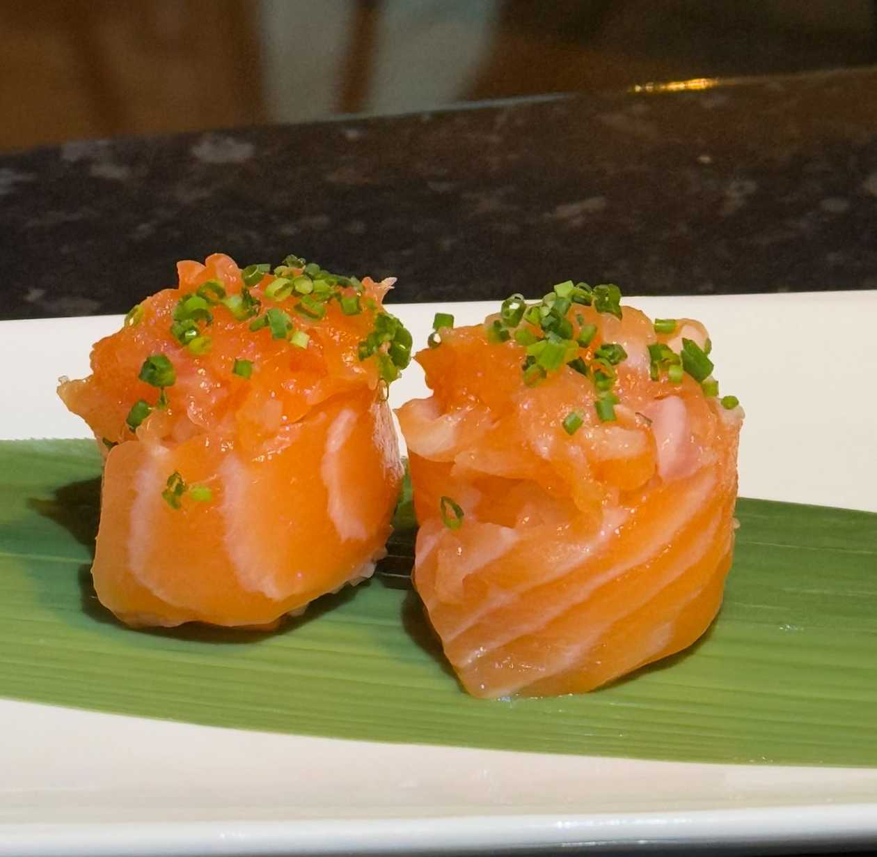 Gunkan Salmão 4pcs