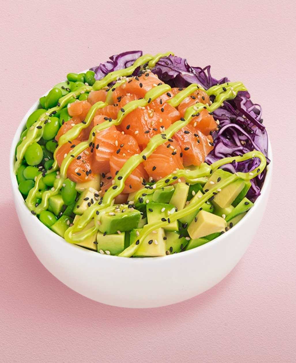 🎁2×1 sunny salmon poke🥢