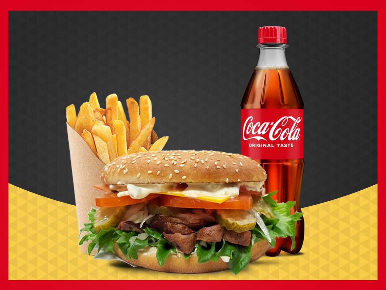 Väike šašlõkiburgeri combo