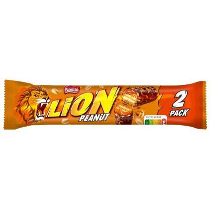 Vafliniai batonėliai LION PEANUT, 2 vnt., 62 g