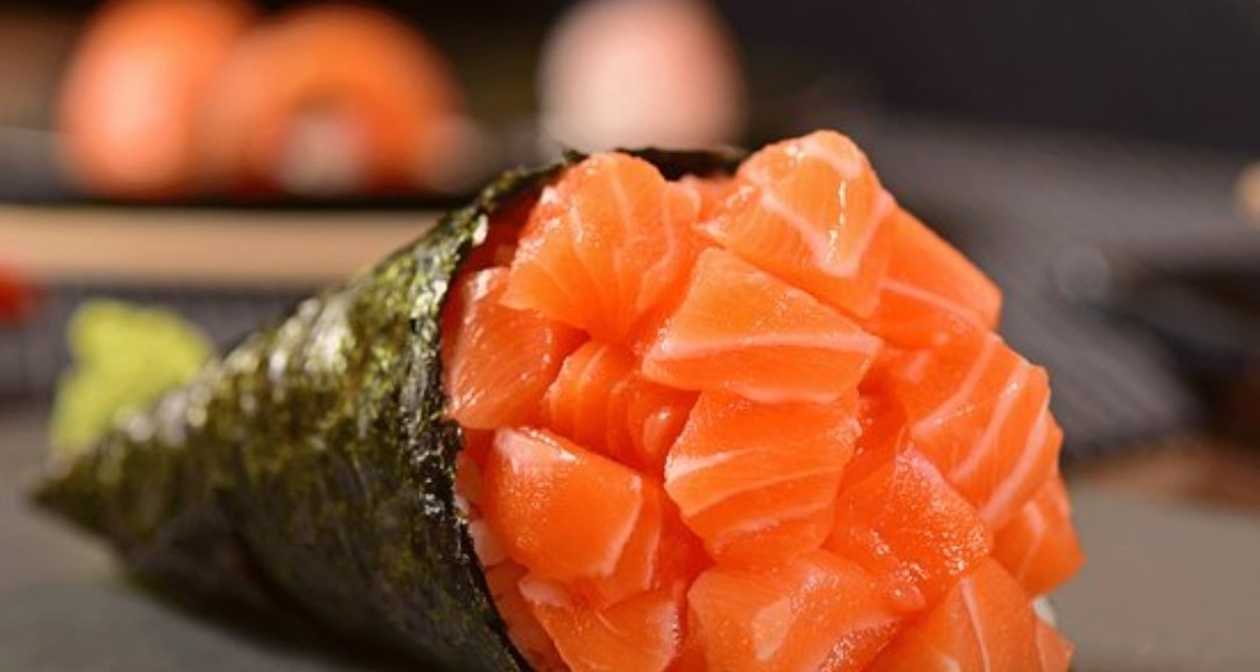 temaki salmon