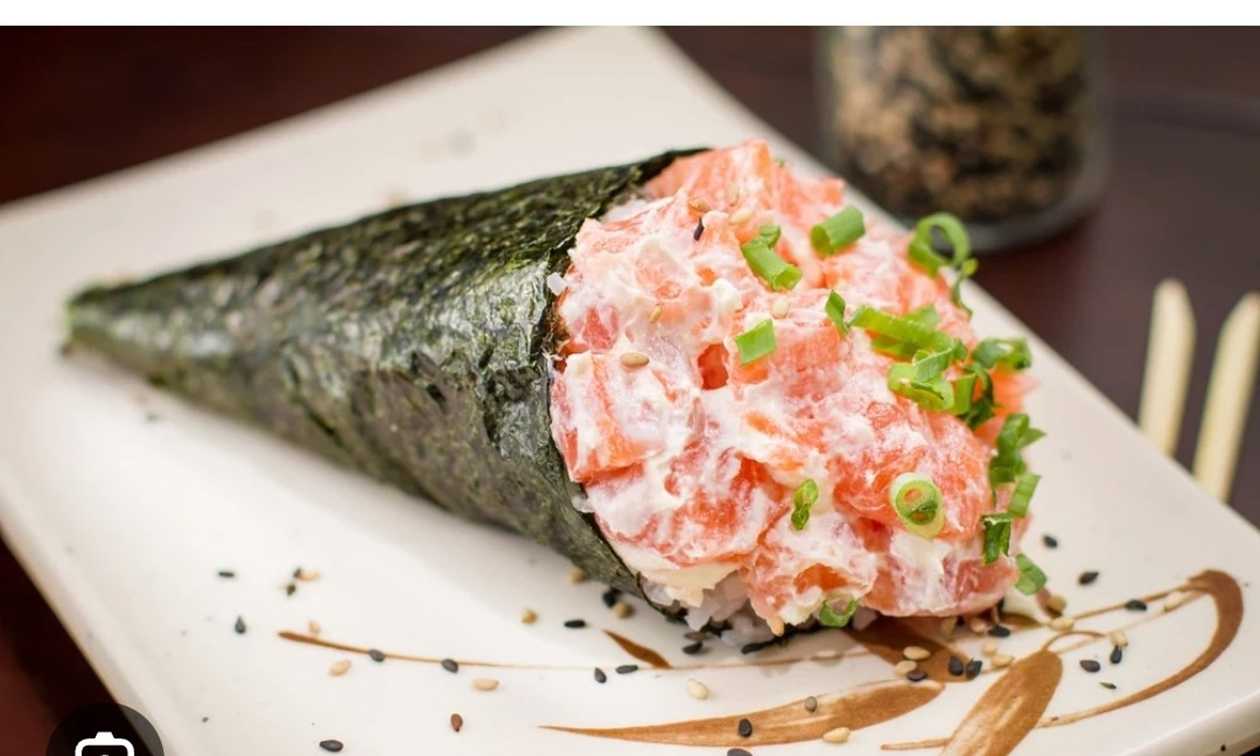 temaki salmon cream cheese