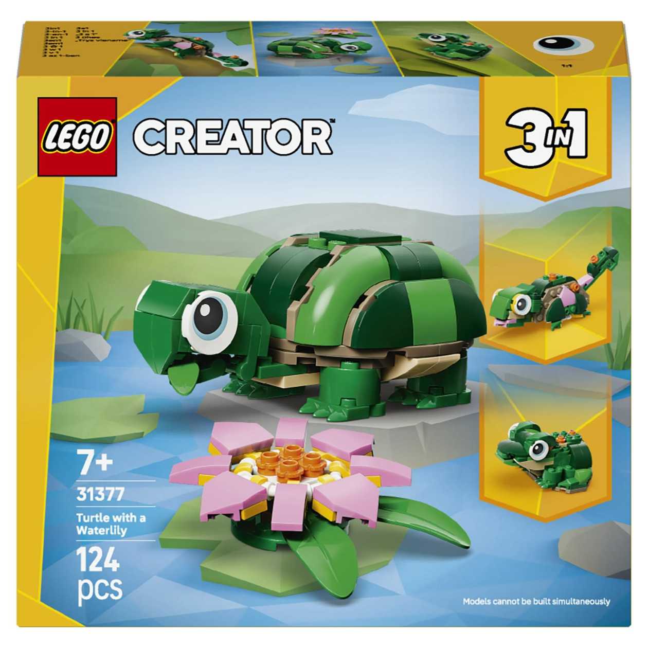 Lego 31377 Turtle With Water Lily