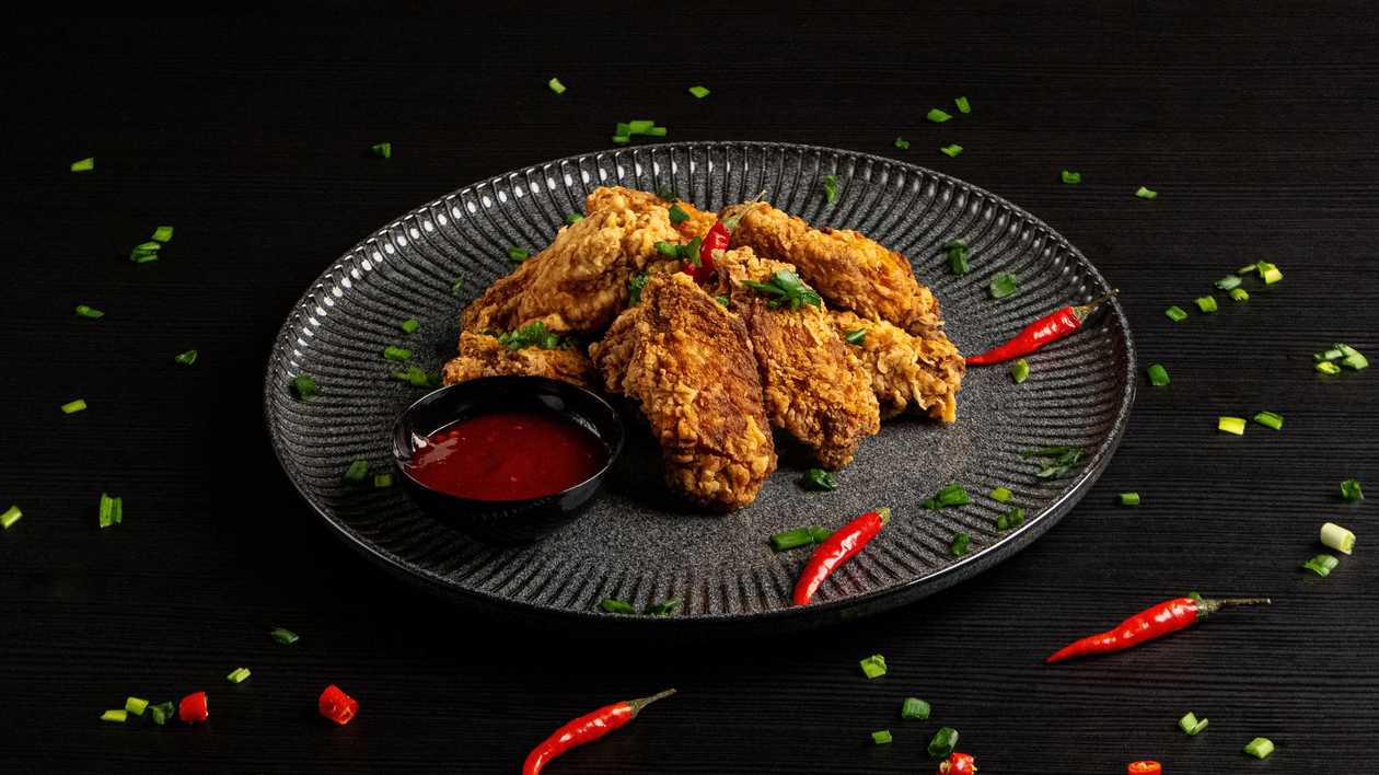 Lemon Pepper wings 8 pcs.