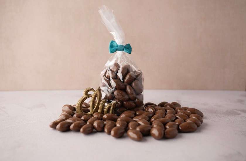 Chocolate covered almonds