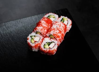 California tobiko kani