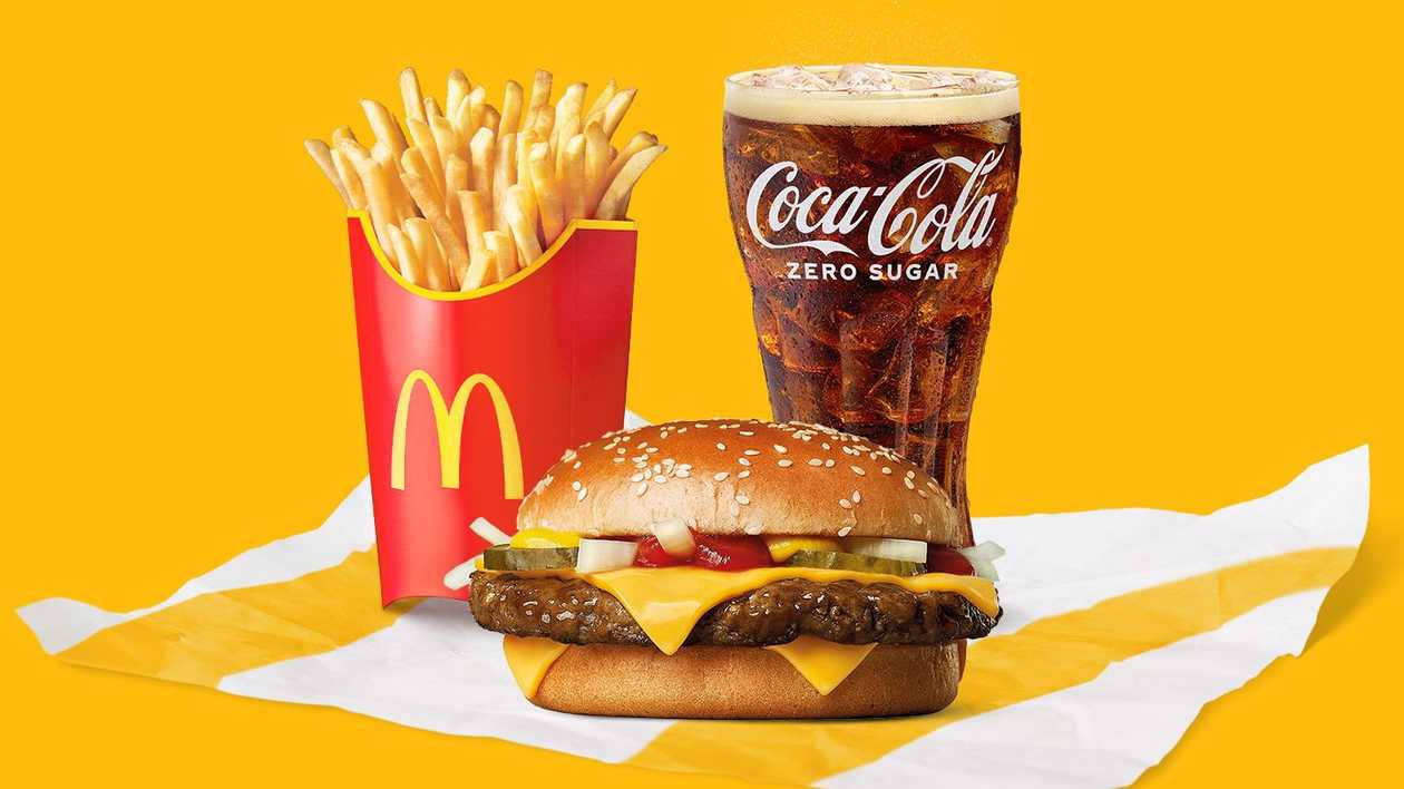 Large Royal Cheeseburger meal