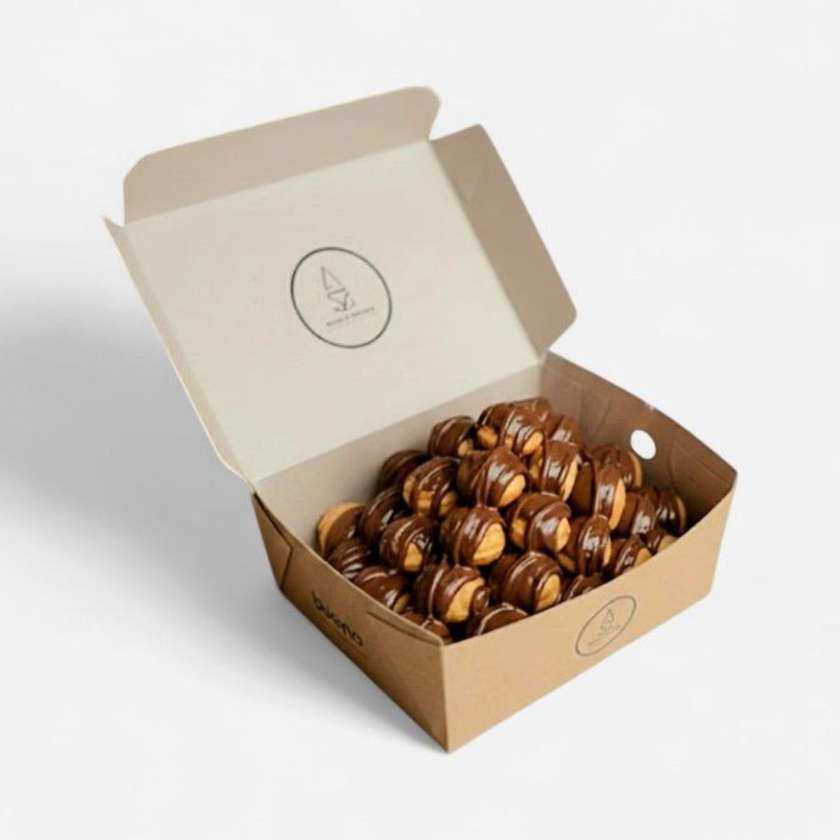 Bubble Waffle Dark Chocolate