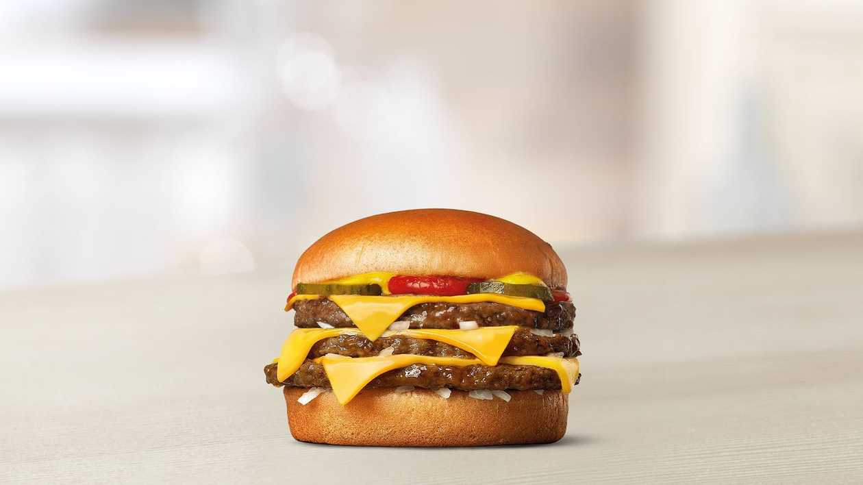 Triple Cheeseburger