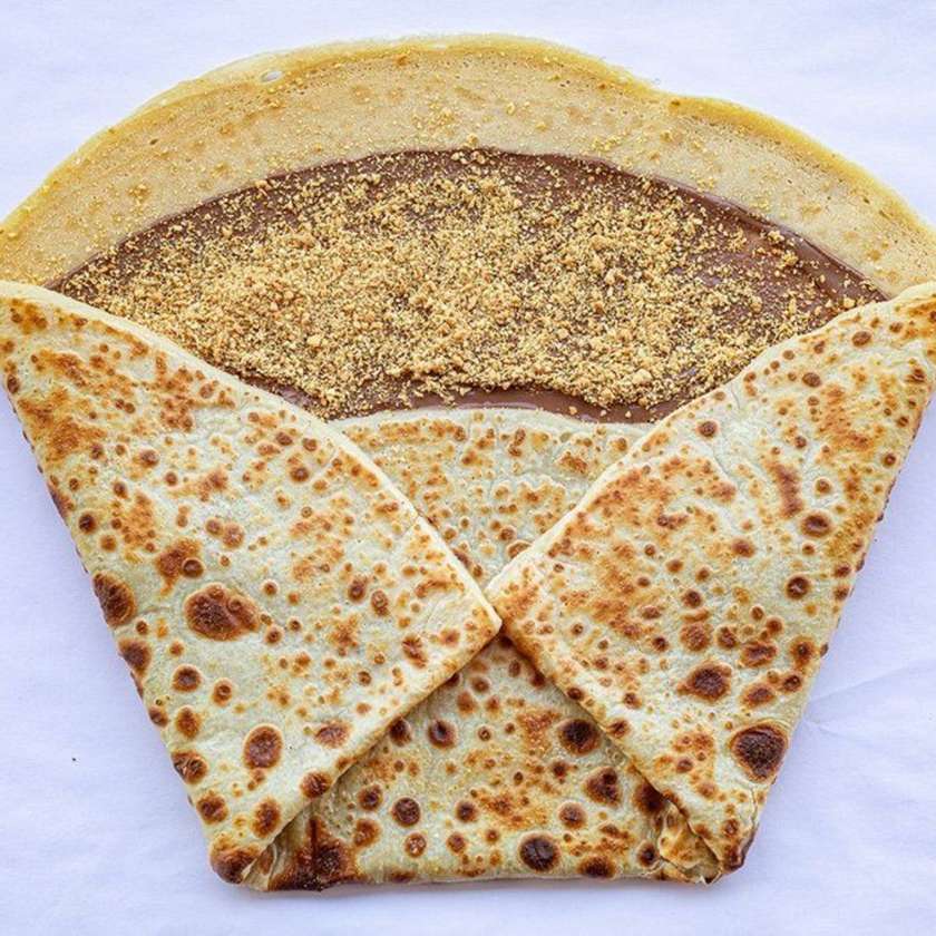 Mixed Chocolate Crepe