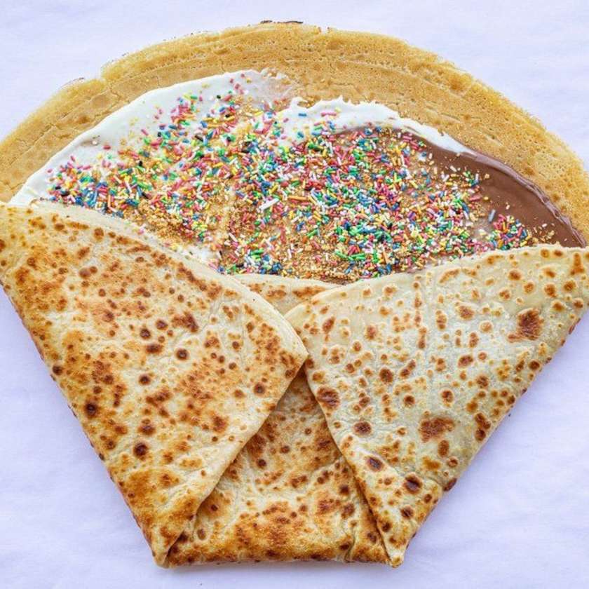 Nutella & Mixed Chocolate Crepe