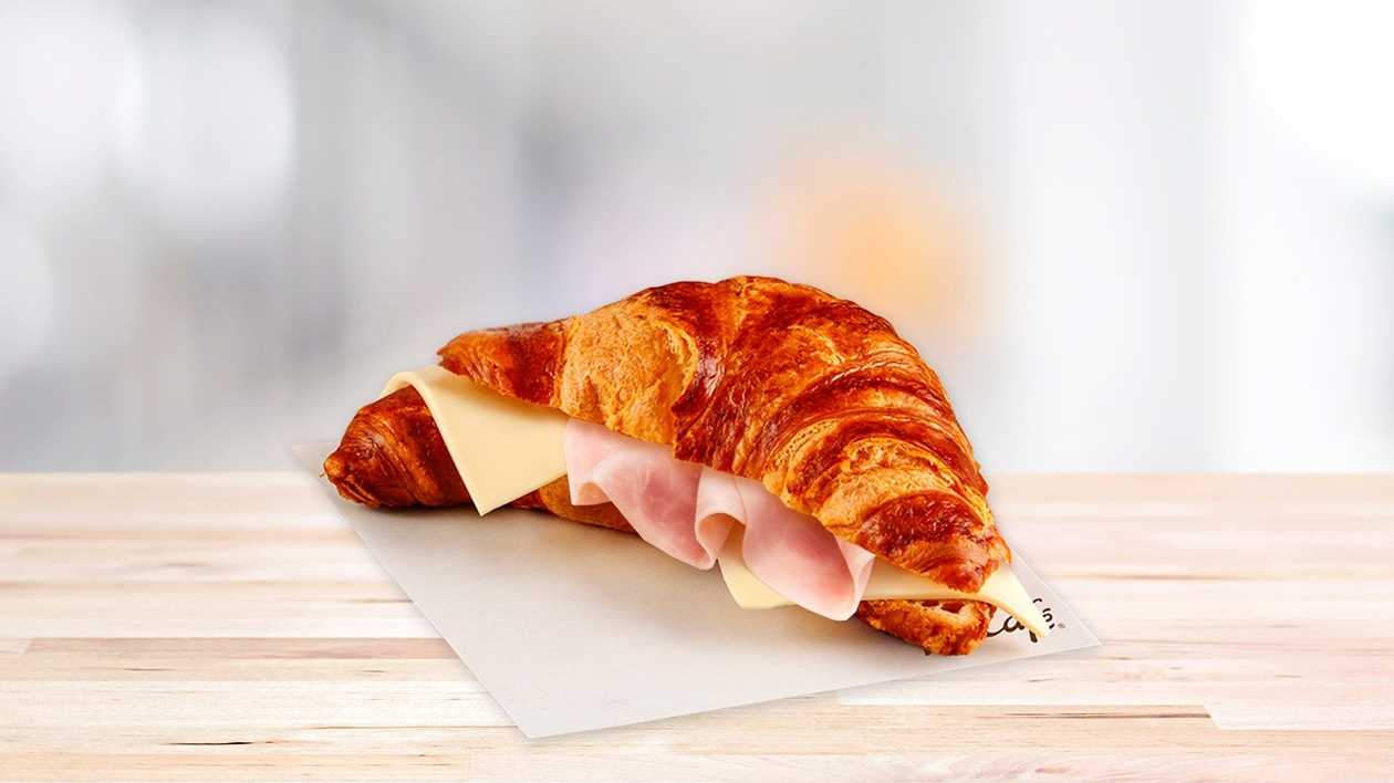 Cheese & turkey croissant