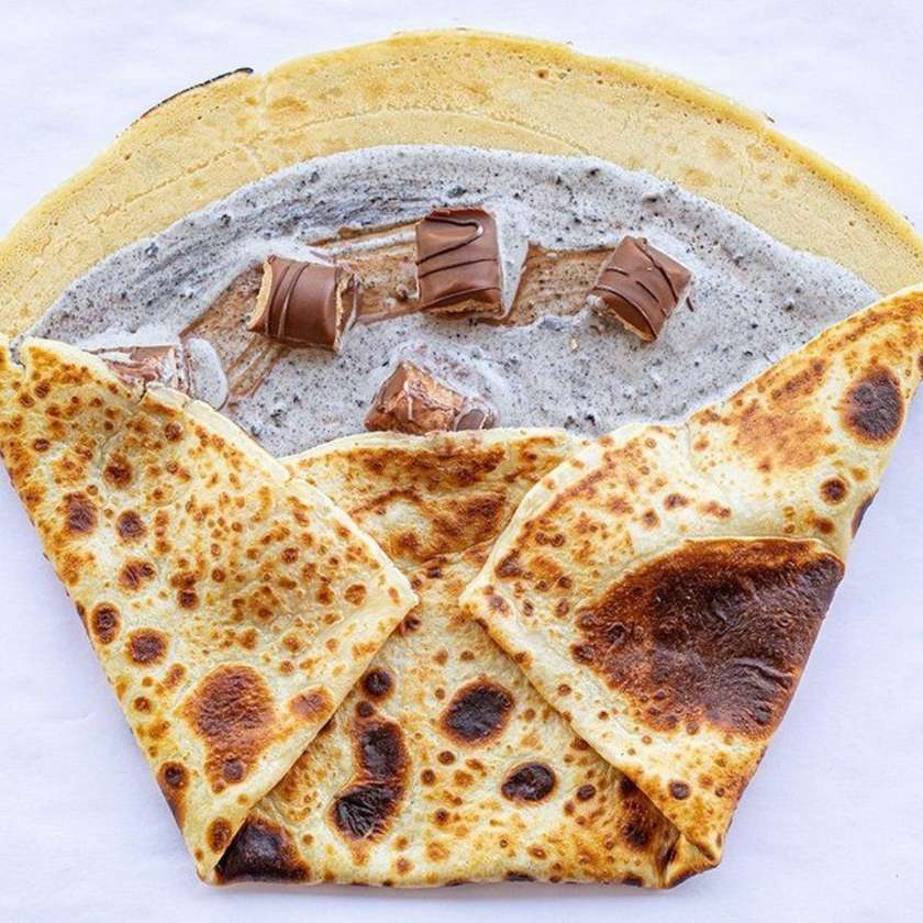 Oreo Chocolate Crepe