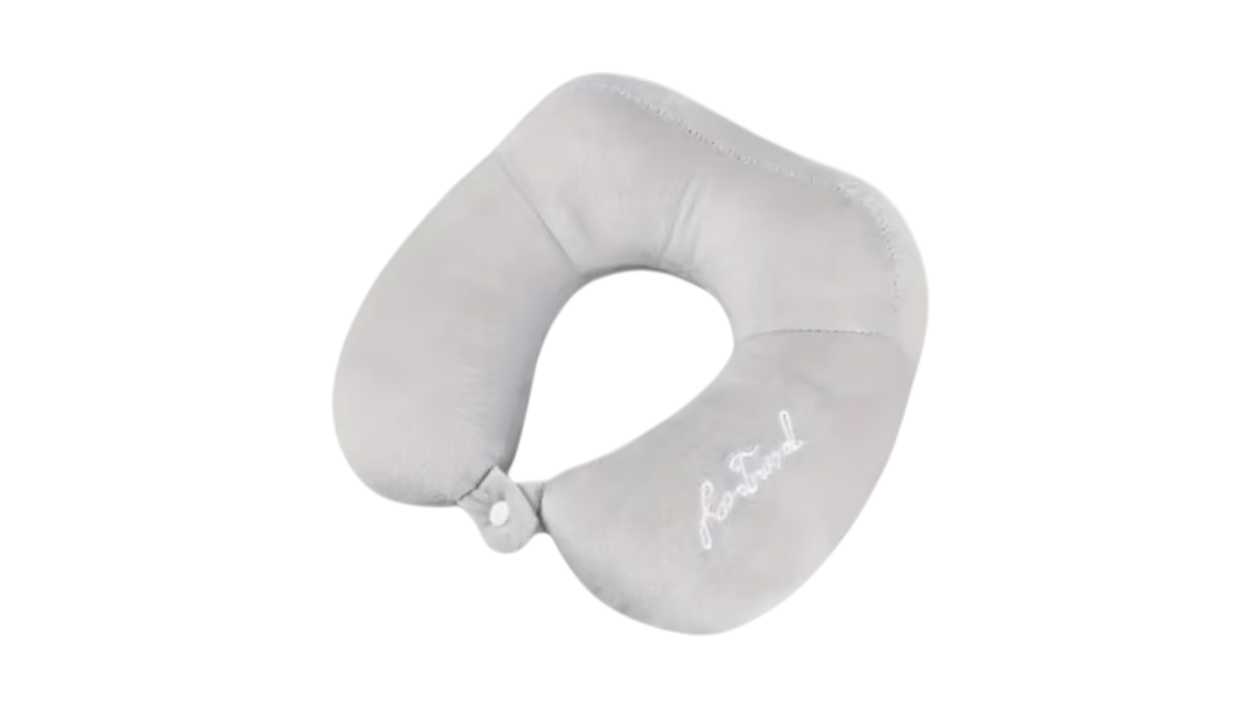 Neck Pillow, 25cm (Small), Gray, 1111111111492
