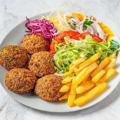 Medium Vegetarian Falafel Plate