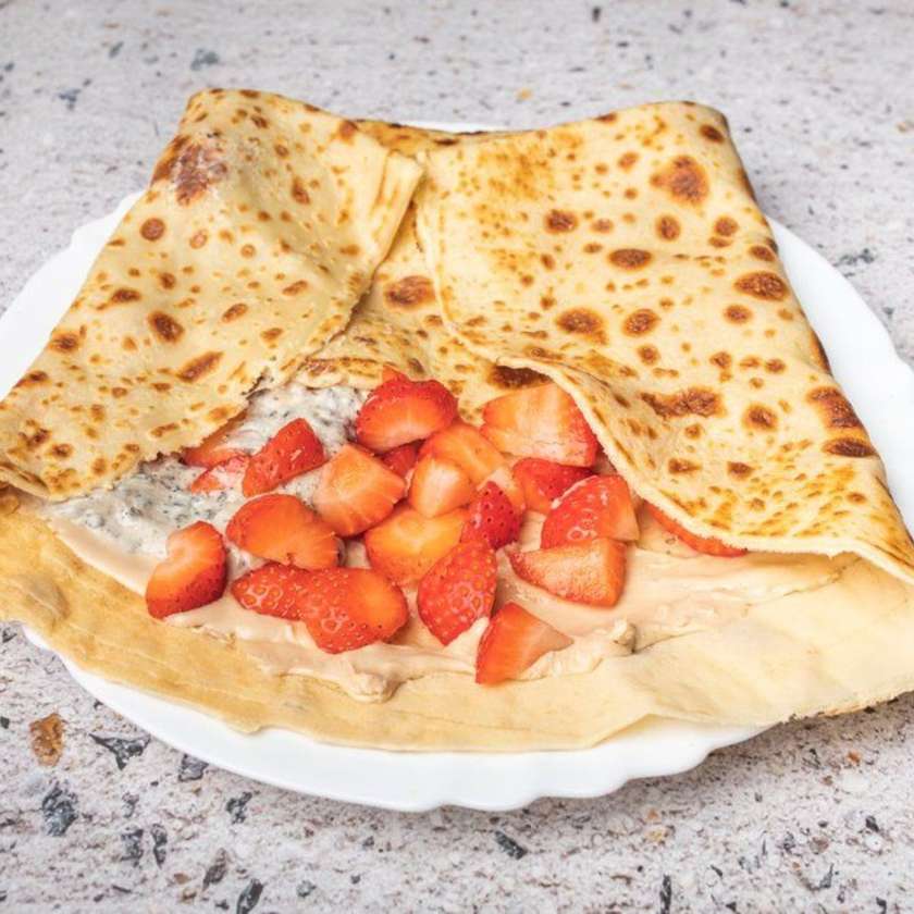 Caramel Crepe