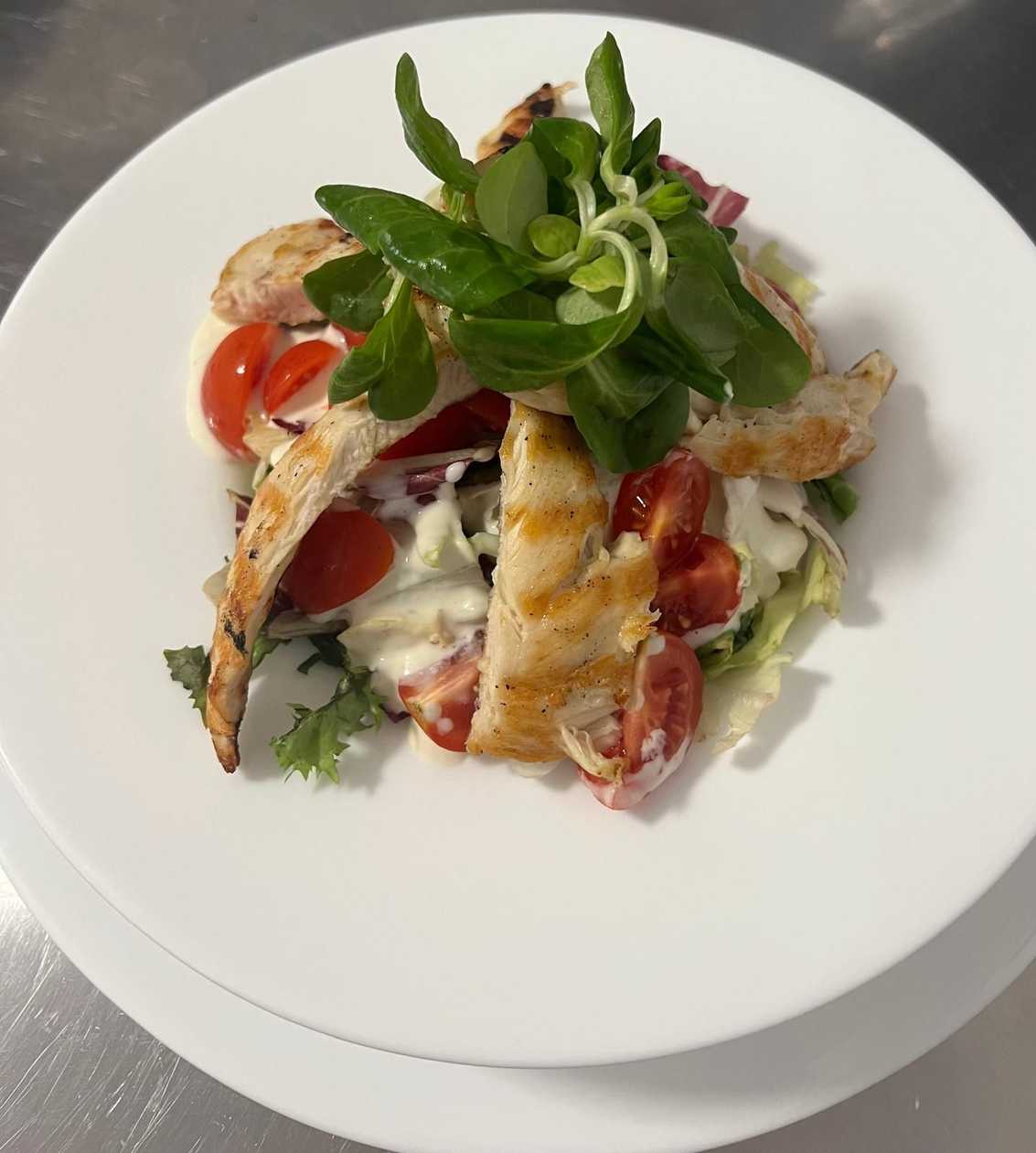 SALATA DE ANDIVE CU PIEPT DE PUI