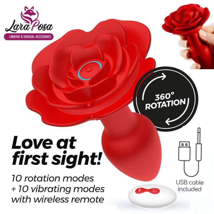 Plug Anal Rotativo com Comando Giulietta