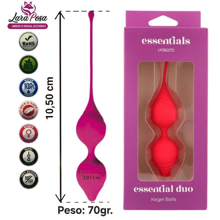 Bolas Chinesas Rosa Duo