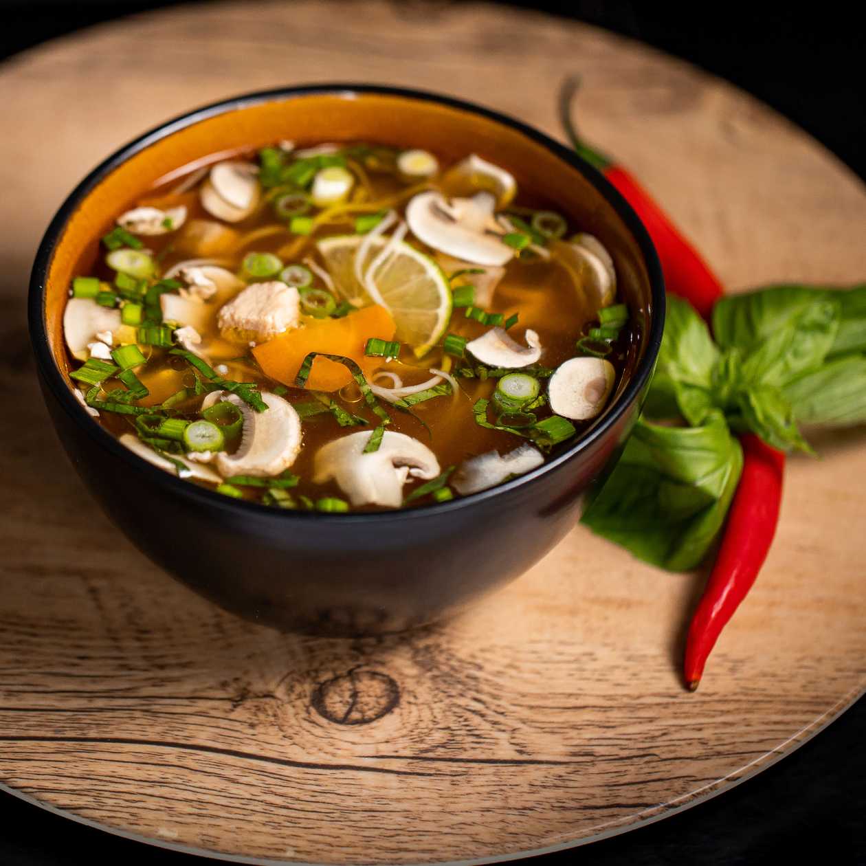 Supa vietnameza pho cu pui